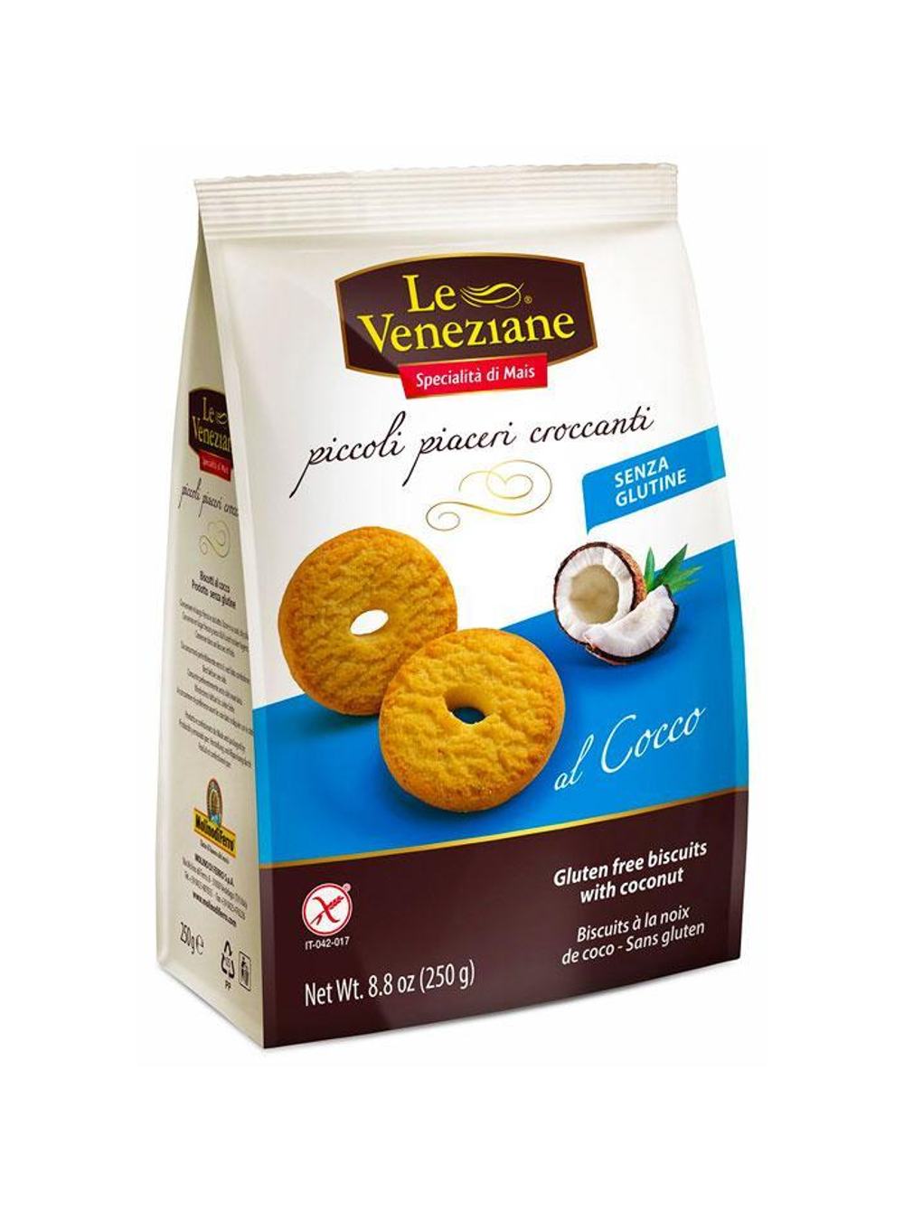 galletas de coco la veneziane sin gluten